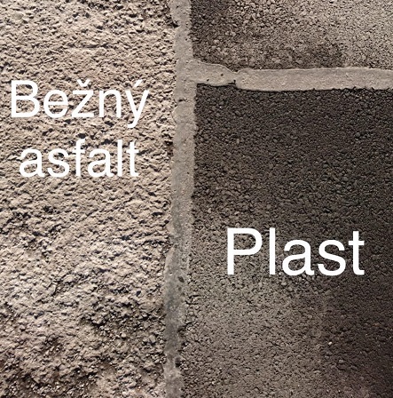 asfalt, plast, odpad, cesty, inovácie, Slovensko